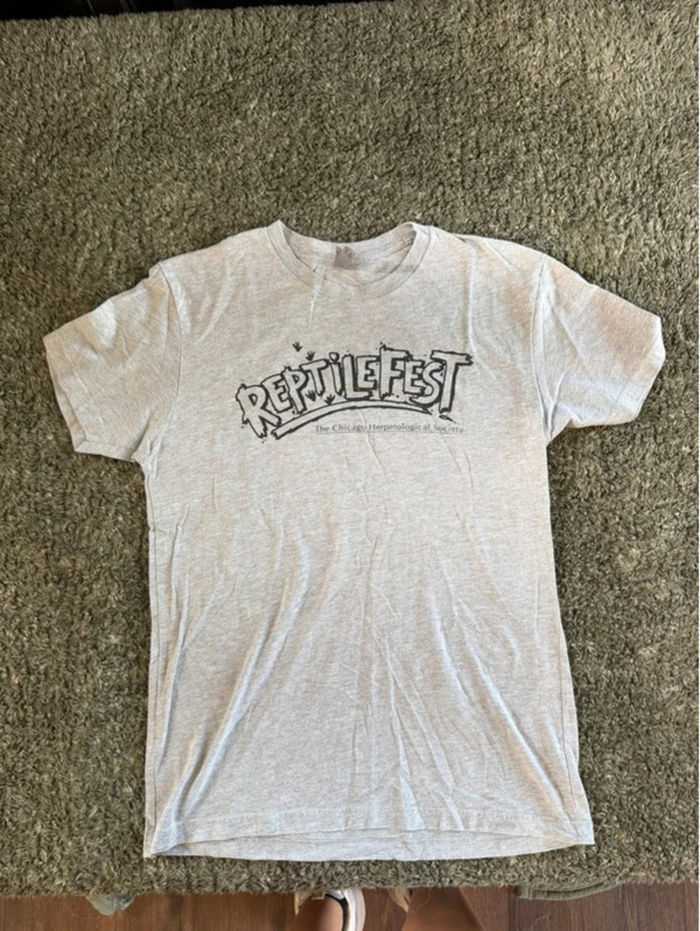 ReptileFest Chicago Herpetological Society Graphic T-Shirt Medium